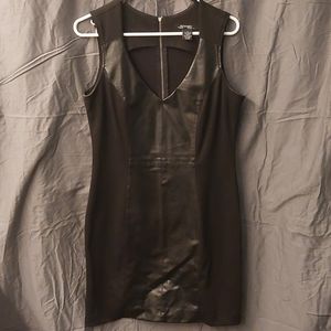 Make that statement dress..with faux lthr dwn mid.